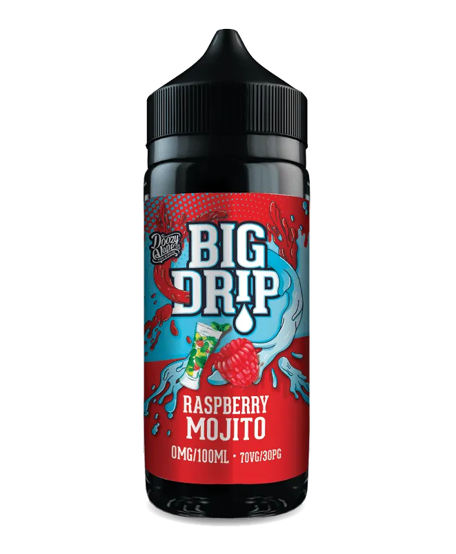 Raspberry-Mojito-Big-Drip-100ml-Bottle