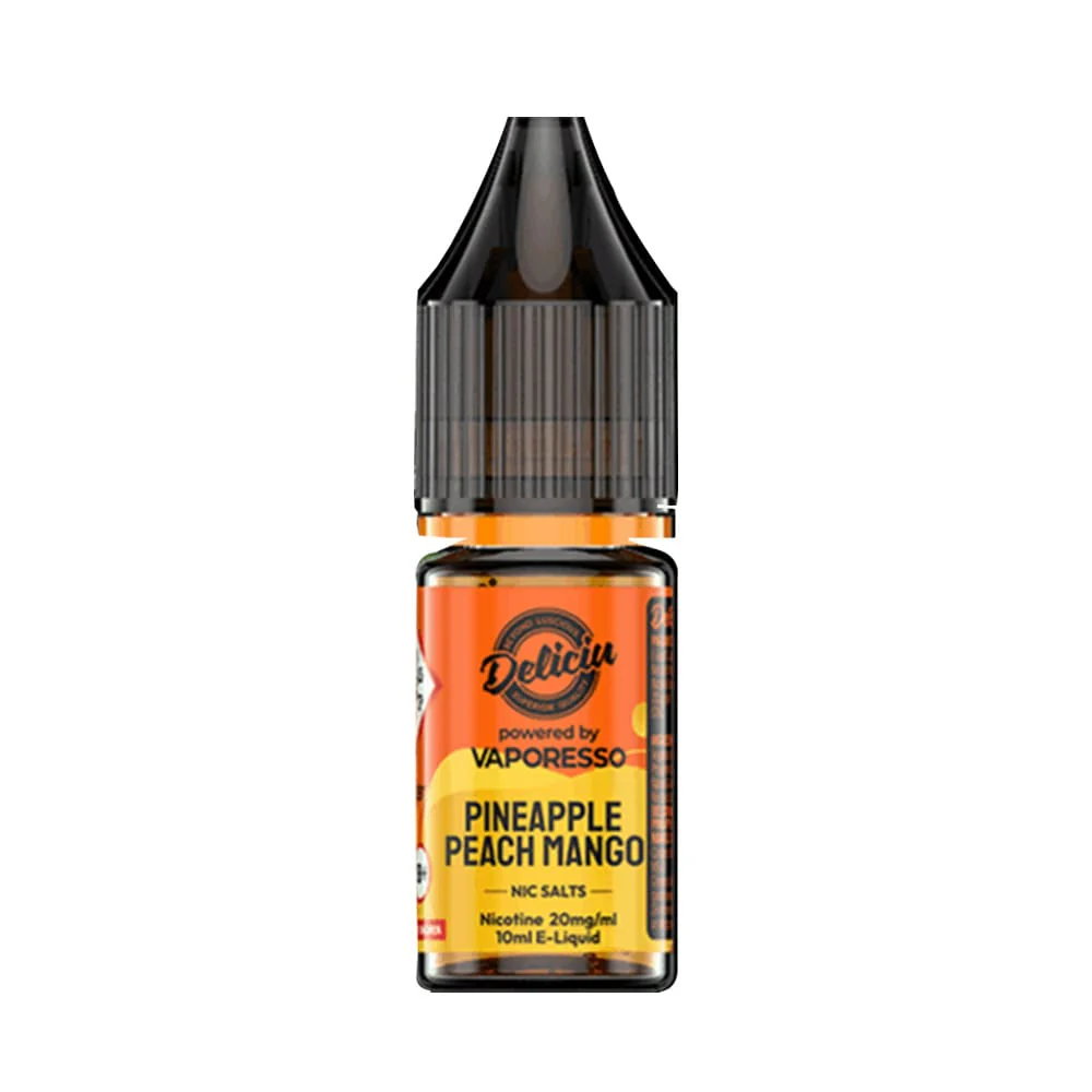 Deliciu-10ml-Nic-Salt-Eliquids-By-Vaporesso-Pineapple-Peach-Mango